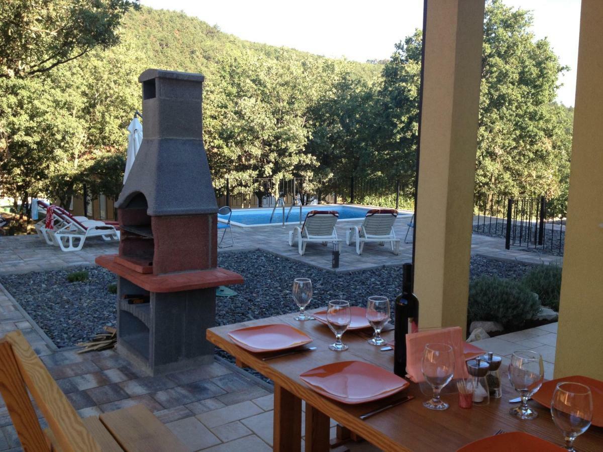Willa Dee'S House And Pool Labin  Zewnętrze zdjęcie